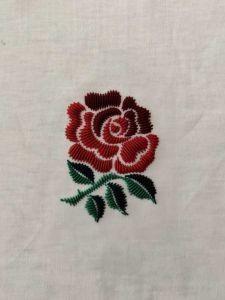 Quality Custom Logo Embossed Rubber Stamp For Clothing Rose Style wholesale