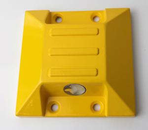 Quality 1000m Total Station Instrument Parts 10cm Metal Square Road Prism wholesale