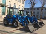 agricultural equipment 1.2 ton wheel loader for sale blue color