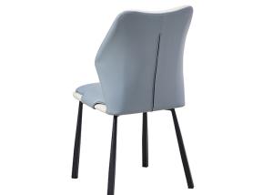 Quality Office Fashion Gray Upholstered Dining Room Chairs wholesale