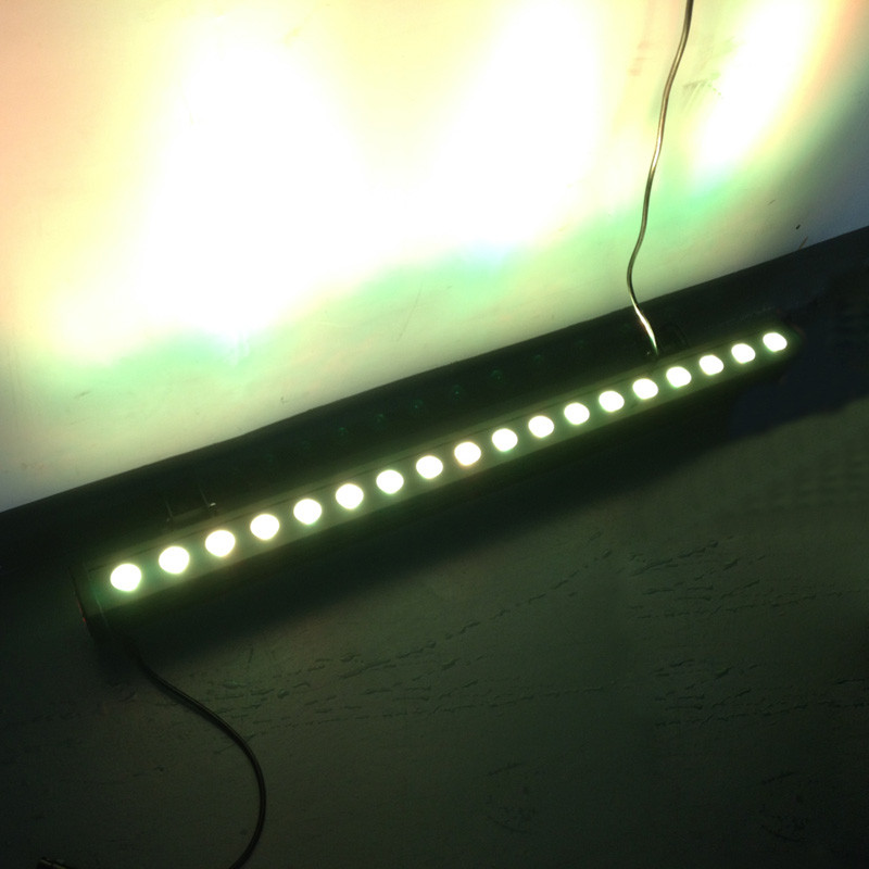 110-230V RGB 3in1 LED Landscape wireless dmx linear wall washer Light
