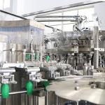 Plastic Bottle 150ML Carbonated Drink Filling Machine Ring Type Liquid Tank