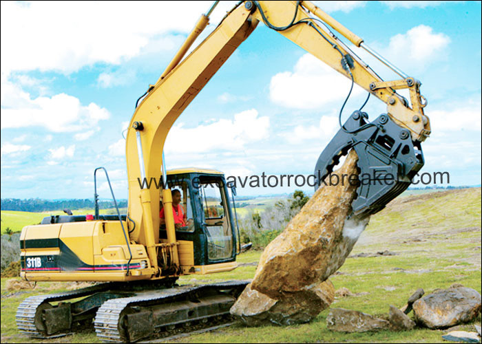 CE Certified Excavator Grab Bucket NM400 , 312 313 Bucket Grab For Excavator
