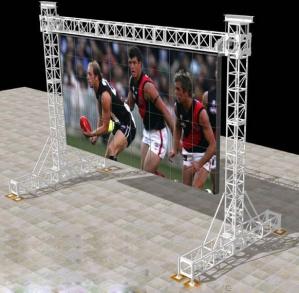 Quality LED Screen Aluminum Square Truss For Stage Backgroud / Background Truss wholesale