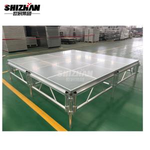 Quality Outdoor aluminum portable acrylic floor acrylic stage wholesale