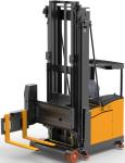 1500kg 3300lbs 1.5Ton Electric Lift Stacker Reach Truck Adjustable Steering
