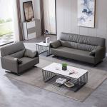 Executive Office Furniture Manufacturers Customization Three Seat Leather Sofa