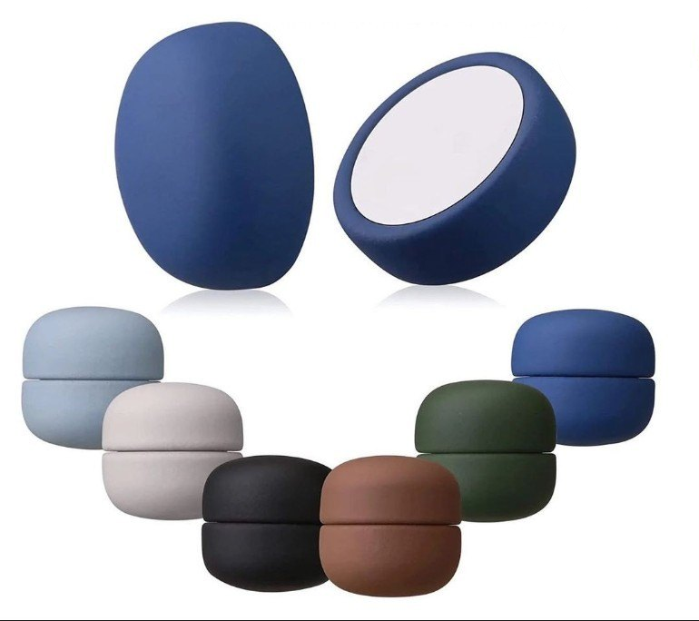 Strong No-Snag Hijab Magnet Pins Multi- Magnetic Pins Pot / Cup Shape Axial Orientation