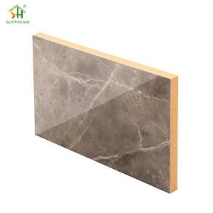 Quality Termite Resistant Melamine Laminated MDF Board 1220x2440mm Custom wholesale