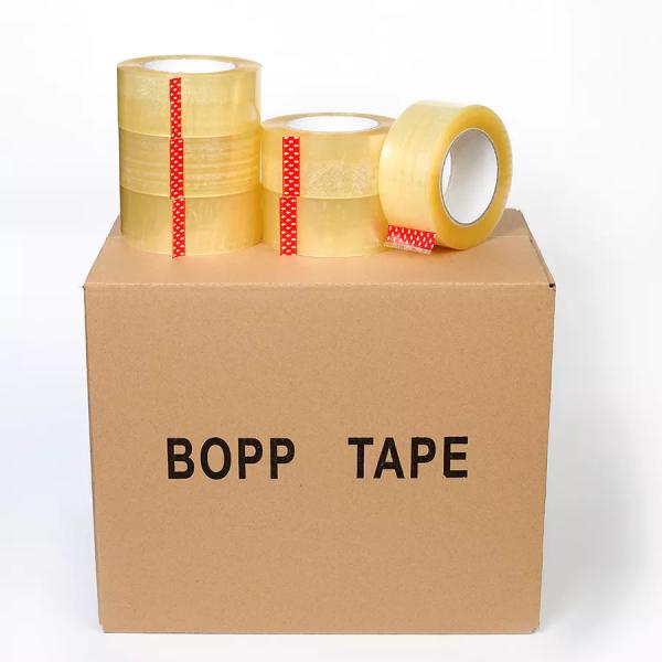 BOPP Adhesive Tape Clear Packing Package Tape 48mm X 60/66/100/150m Sticky