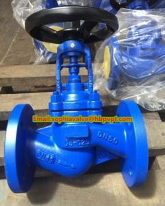 Quality Cast steel GS-C25 PN10 flanged globe valve from Hebei wholesale