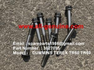 Quality TEREX CUMMINS 3627095 SCREW NHL DUMP TRUCK TR35 TR50 TR60 TR100 3305B 3305F 3303 3307 TR45 TR70 MT4400 ALLISON wholesale
