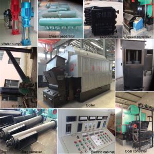 Stable Small Biomass Wood Boiler Burning Rate 99 % ISO9001 Approved