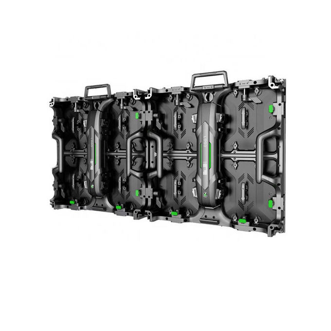 Dustproof Outdoor LED Display Screen Cabinet Size 500*1000mm 50W 1