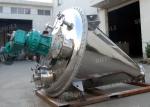 Mild Steel Conical Screw Blender , 3kw-30kw Double Screws Blender Machine
