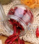 Sealed cans Glass jar glass sealed cans in stainlesss steel clip