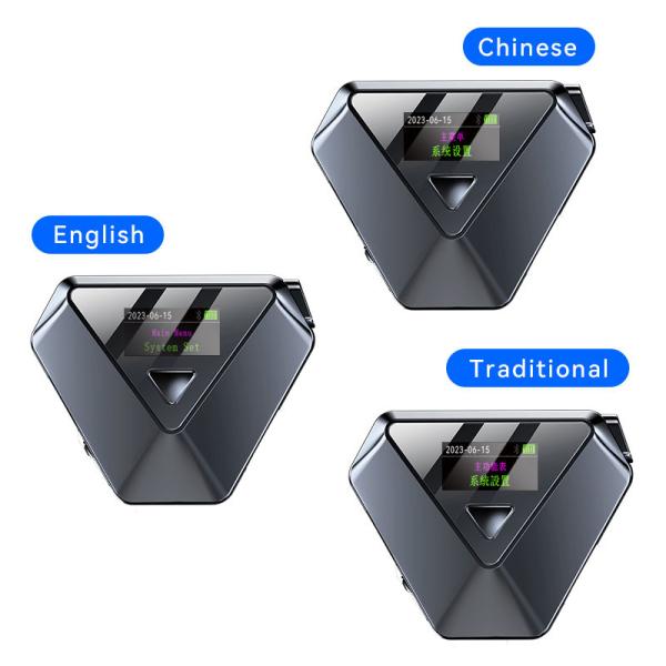 ABS Plastic Breathalyzer Portable Alcohol Tester Machine With 100 Storage