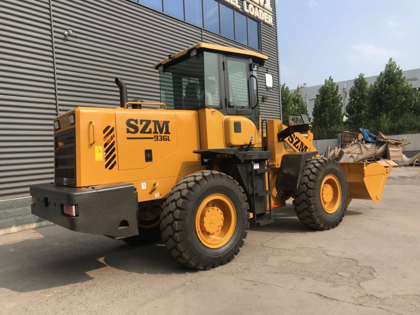 SZM936L 92kw 3 Ton Wheel Loader With 3m3 Bucket