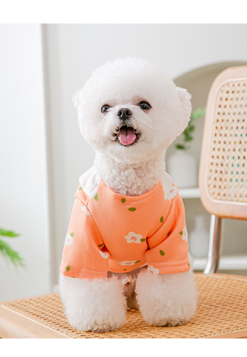 Soft Polyester Fiber Pets Wearing Clothes 32cm Warm Dog Coats