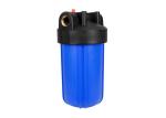 10'' big blue whole house plastic water filter housings with 1'' inlet/outlet