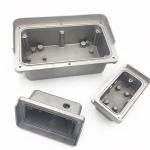 Metal Aluminum Casting Parts Box High Precision Sandblasting Surface