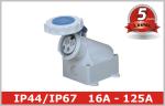 Wall Mounted Electrical Industrial Power Socket 16A 32A 63A 125A
