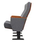 Painted Arm Plywood Theater Auditorium Seating / Folding Movie Chairs anti