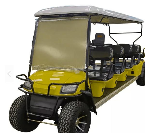 Large Golf Club Buggy Electric Powered Golf Carts 10 Passenger 30mph High
