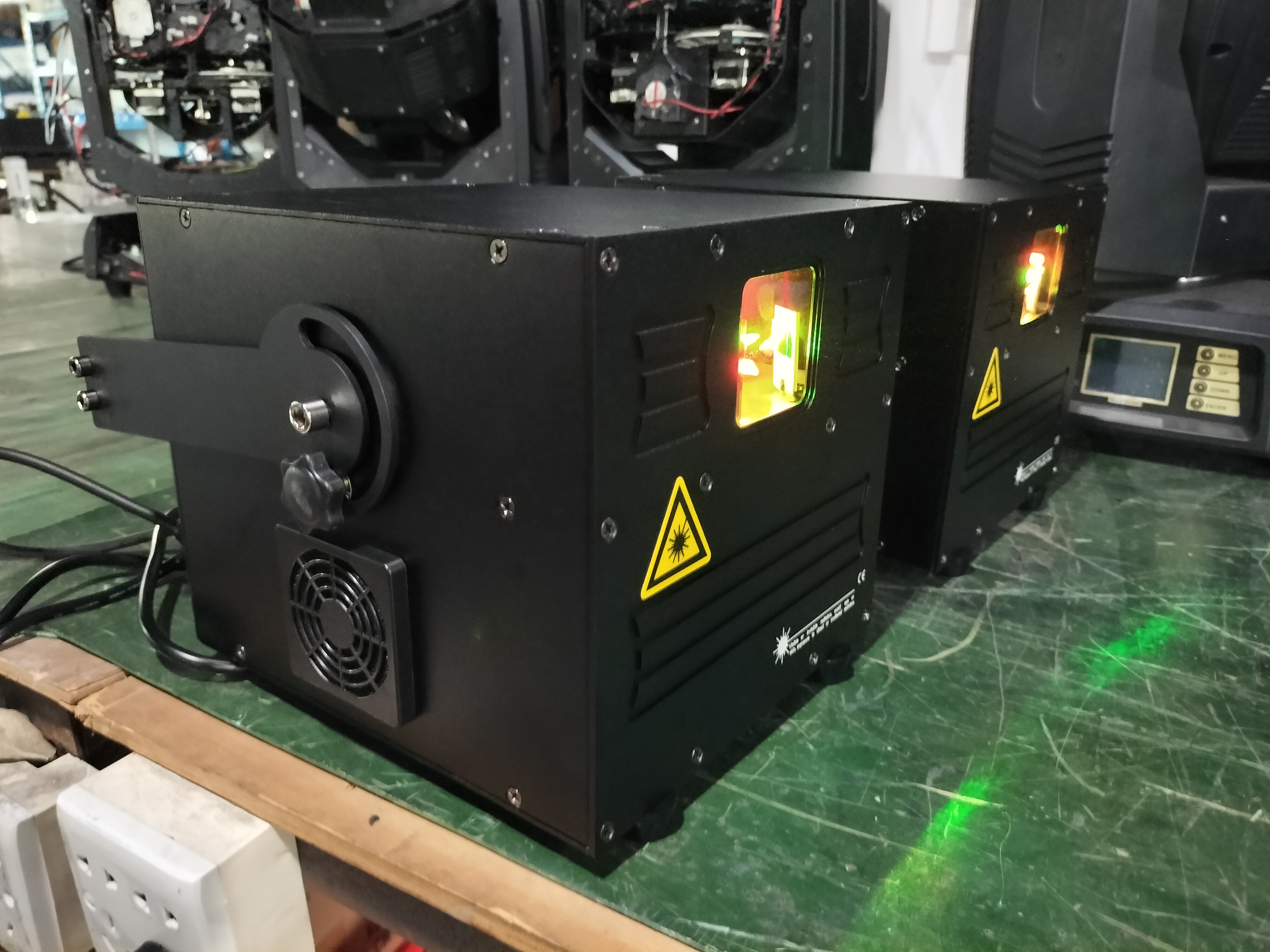 Disco Laser Light 2W Full Animation Color for Party DJ Stage Show Wedding Event Hall Mall