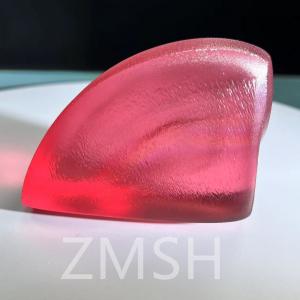 Quality Paparacha sapphire raw gemstone lab-made orange pink sapphire gemstone Mohs hardness 9 wholesale
