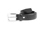 35mm Mens Embossed Leather Belt