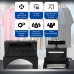 17inch DTF Impresora Printer with Shaker Dryer Professional Tshirt Printing
