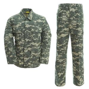Quality SGS ISO Tactical Military Equipment Army Camouflage Uniform 210-220g/Sm wholesale