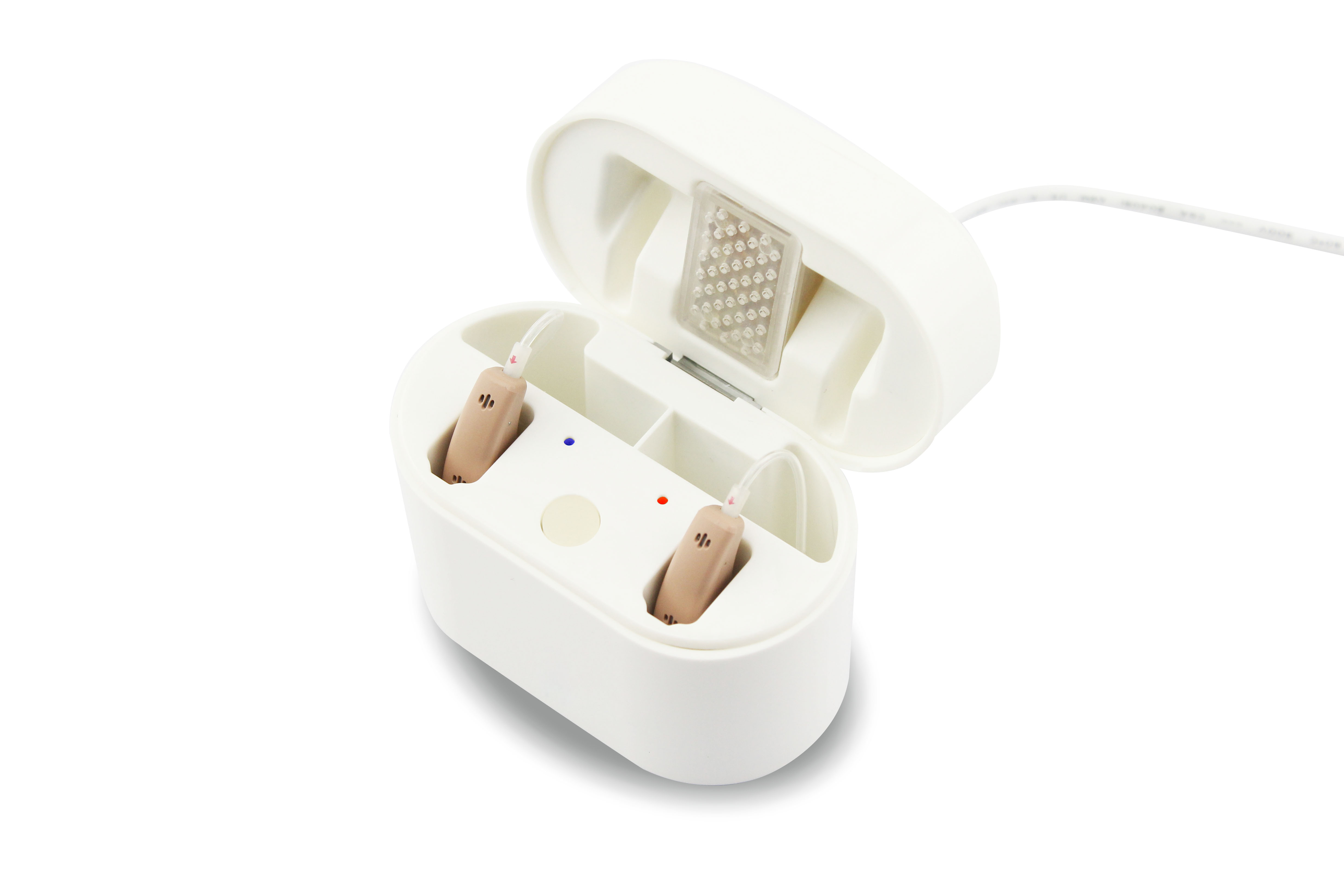 312A Battery White Beige Hearing Aids OEM Completely In The Canal