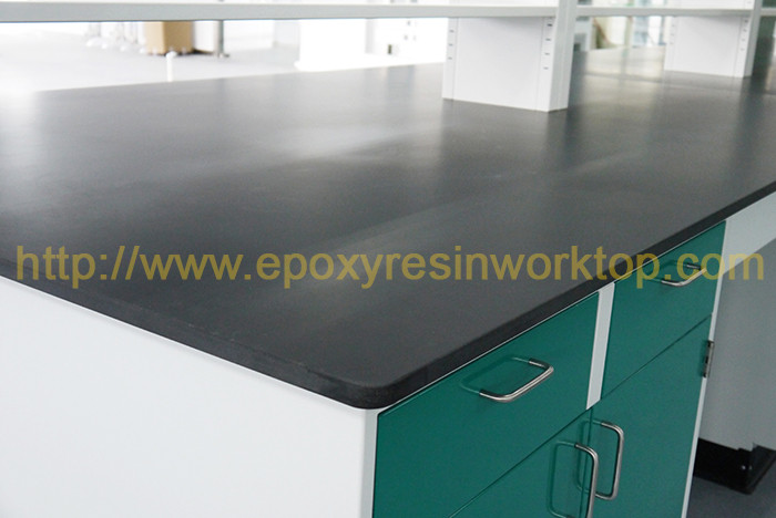 Large Size Laboratory Island Bench , Chemical Resistant Table Tops 25mm Thickness