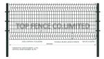 3D wire mesh fence panels