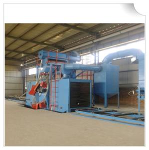 Quality H beam shot blasting machine / wheel blasting machine for cleaning structural steel wholesale