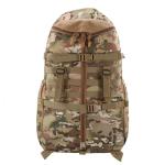 Green Outdoor Travel Backpack with Large Capacity and Air Cushion Belt Carrying