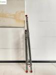 4 6 Steps Aluminium Household Ladder 1.3mm 5.7KG outdoor