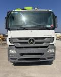 56m Used Zoomlion Concrete Pump Truck Ready Mix Cement Boom Pump For Sale