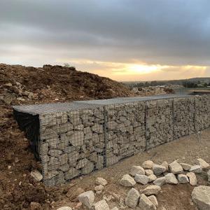 Quality Weaving 1-6mm Gabion Fence System Anti Corrosion wholesale