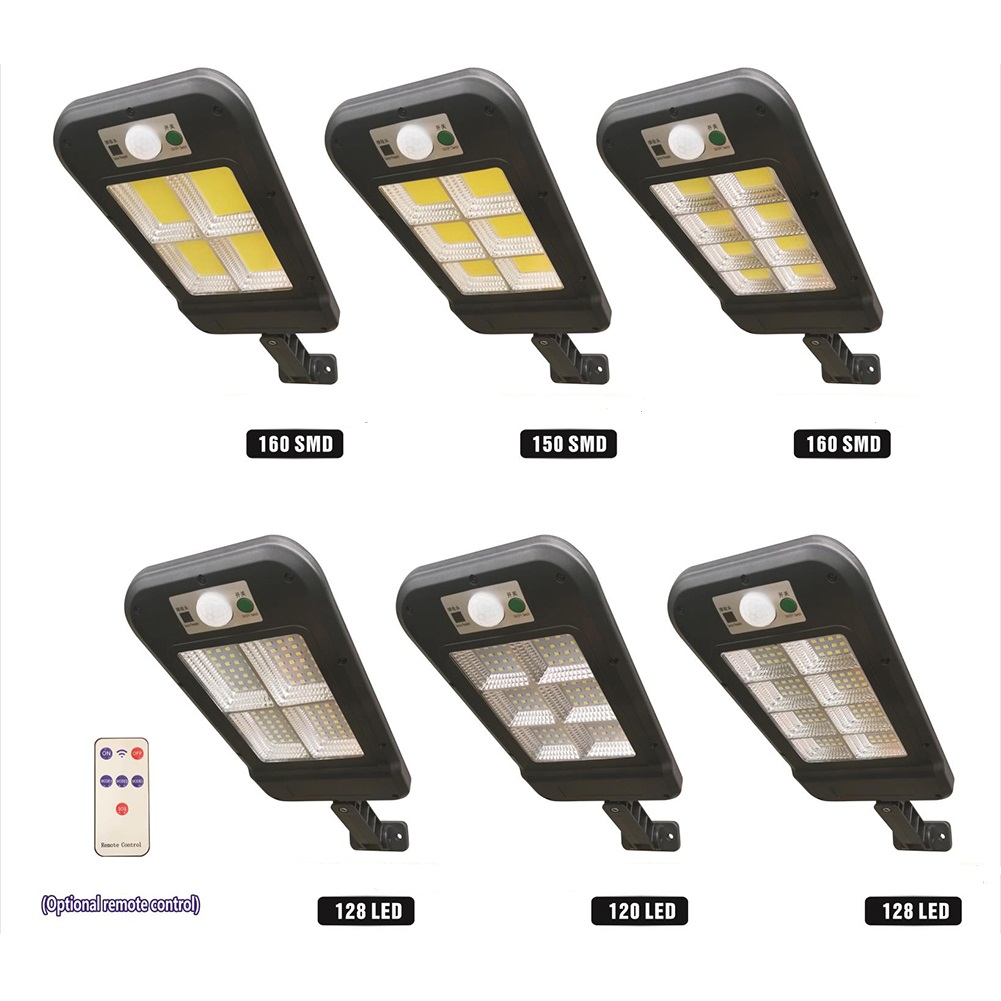 Dual Head Led Outdoor Wireless Solar Powered PIR Motion sensor Solar Garden Wall Light