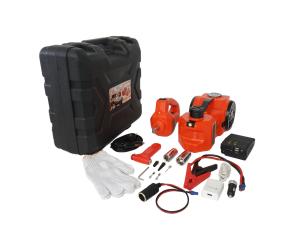 Quality DINSEN The Professional 5 In 1 Car Repair Tool Kit With Electric Jack And Electric Impact Wrench DSTZ05-LB wholesale