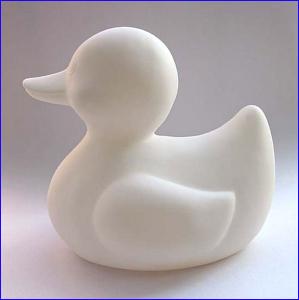 Quality large-sized DIY Vinyl White mold / White Duck Toy / DIY Platform painted Art Gifts toys wholesale