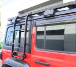 Landace Roof Rack Side Ladder Kit Perfect Fit for Jeep Wrangler 833*400*261mm N