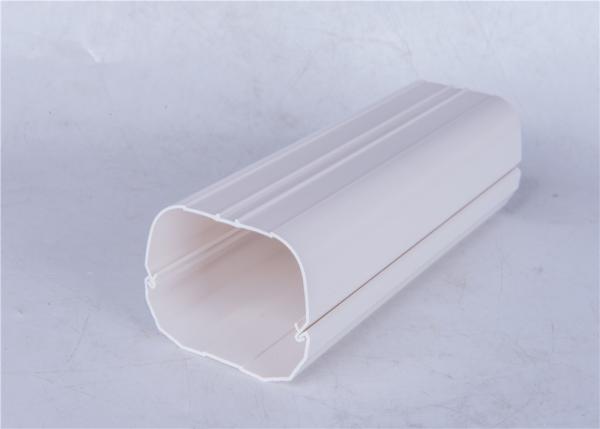 Cheap Multi Color Optional Plastic Cable Trunking , PVC Cable Management Trunking for sale