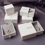 OEM ODM Magnetic Paper Jewelry Gift Boxes Recycled Cardboard Jewelry Boxes