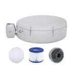 Customized Inflatable Hot Tub With Insulation Cover Hot Spring Bathtub