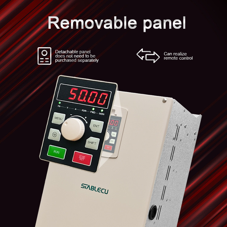 Booster Pump Drive AC Frequency Inverter , 37KW Industrial Frequency Converter