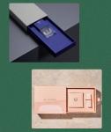 Custom Logo Top Box Embossed Logo Perfume/Essential Oil Cosmetic Box Paper Gift